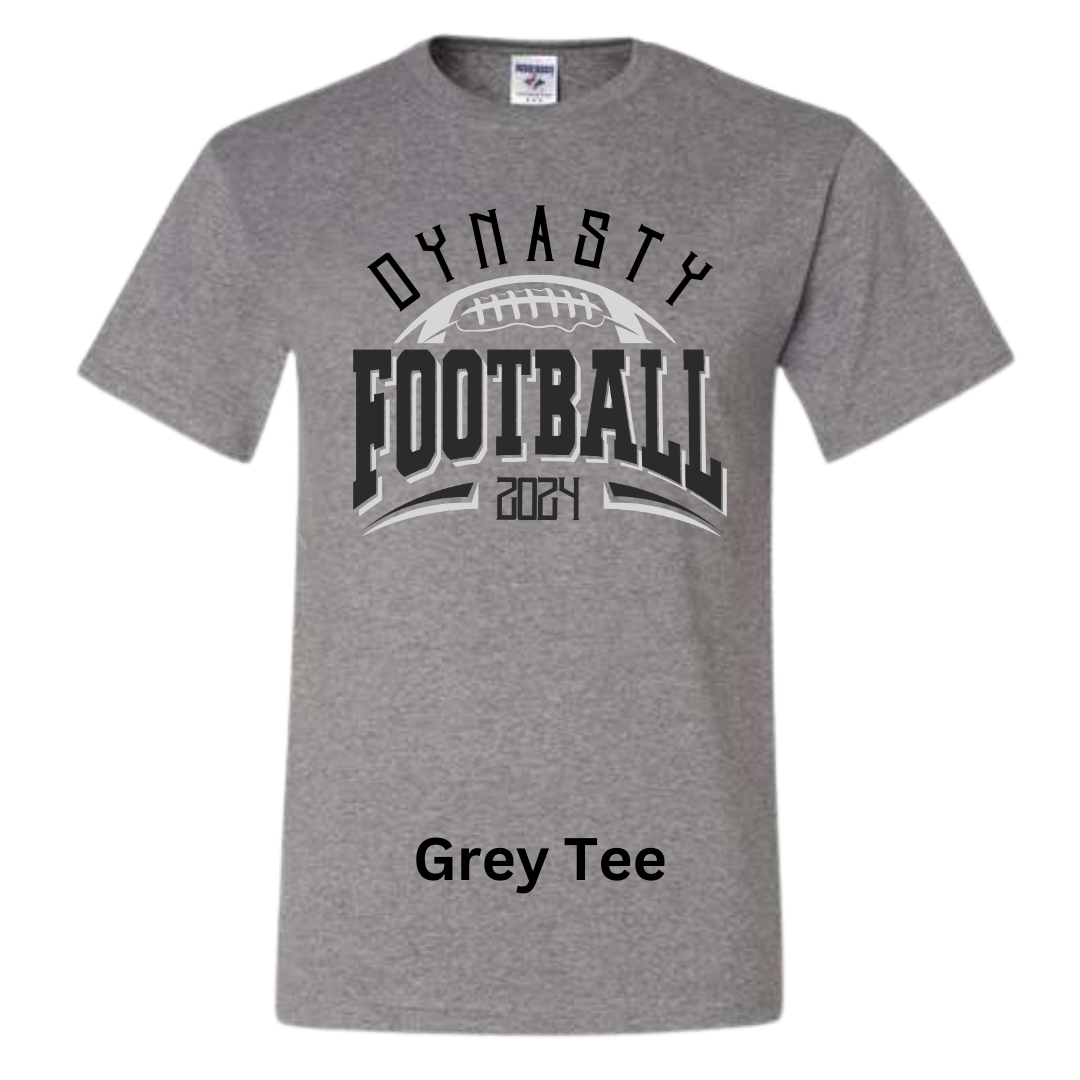 Dynasty Football (Black) - Short Sleeve