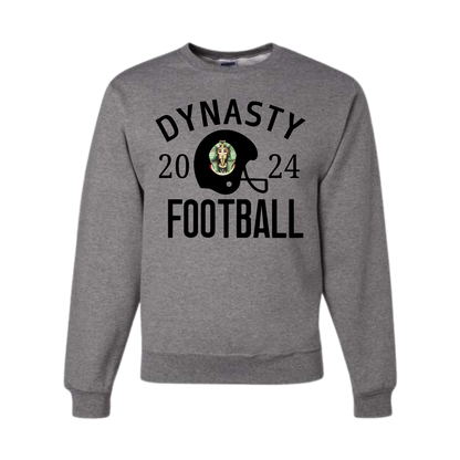 Dynasty Football Helmet - Crewneck Sweatshirt