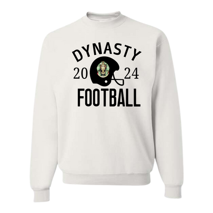 Dynasty Football Helmet - Crewneck Sweatshirt