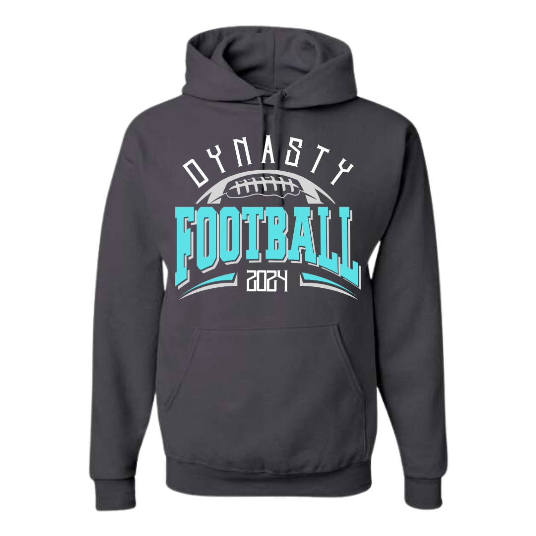 Dynasty Football (Teal) - Hoodie