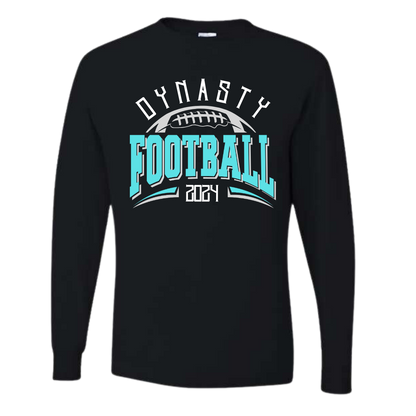 Dynasty Football (Teal) - Long Sleeve